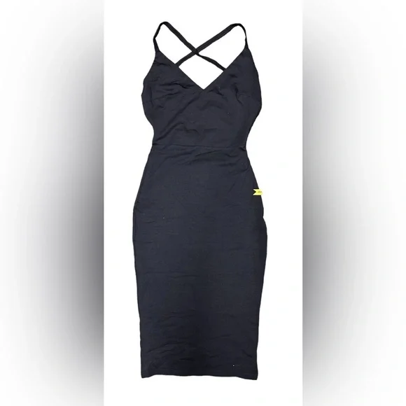 REVOLVE superdown Reigh Strappy Midi Dress in Black🚨Minor Flaw 🚨 - Picture 3 of 5